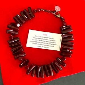 Joan Pono - exquisite Italian resin necklace